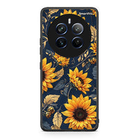 Thumbnail for Realme 12 Pro 5G / 12 Pro+ Autumn Sunflowers Θήκη από τη Smartfits με σχέδιο στο πίσω μέρος και μαύρο περίβλημα | Smartphone case with colorful back and black bezels by Smartfits