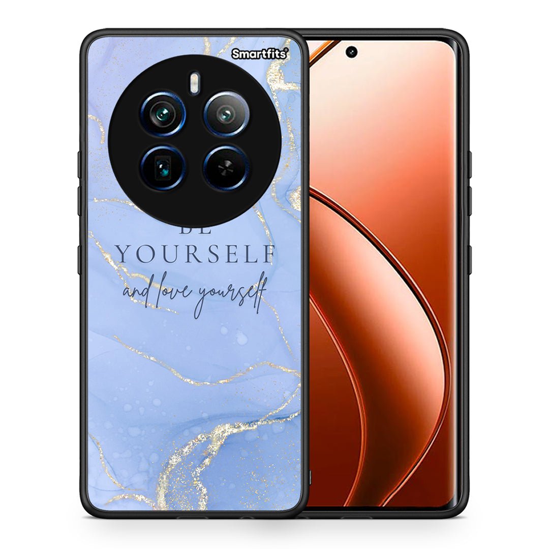 Θήκη Realme 12 Pro 5G / 12 Pro+ Be Yourself από τη Smartfits με σχέδιο στο πίσω μέρος και μαύρο περίβλημα | Realme 12 Pro 5G / 12 Pro+ Be Yourself case with colorful back and black bezels