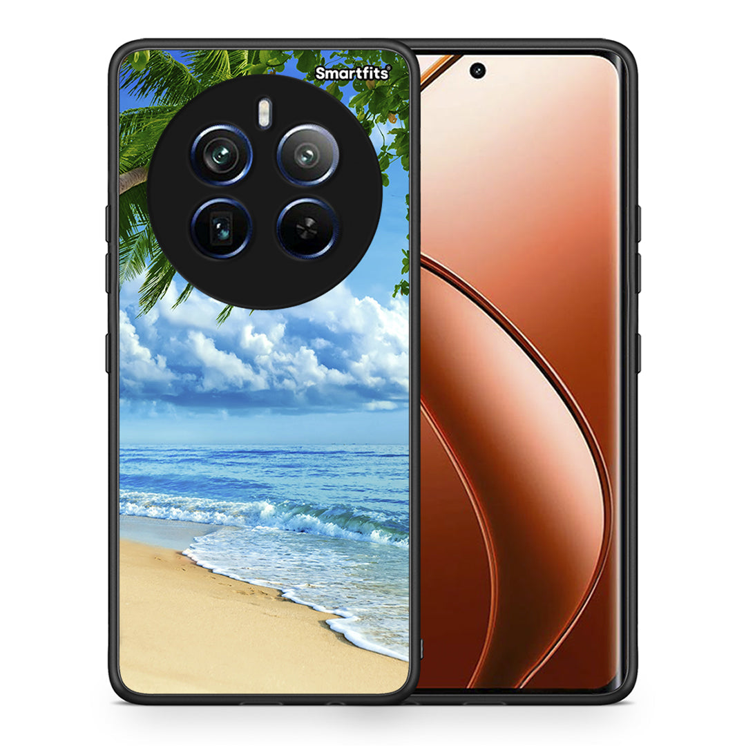 Θήκη Realme 12 Pro 5G / 12 Pro+ Beautiful Beach από τη Smartfits με σχέδιο στο πίσω μέρος και μαύρο περίβλημα | Realme 12 Pro 5G / 12 Pro+ Beautiful Beach case with colorful back and black bezels
