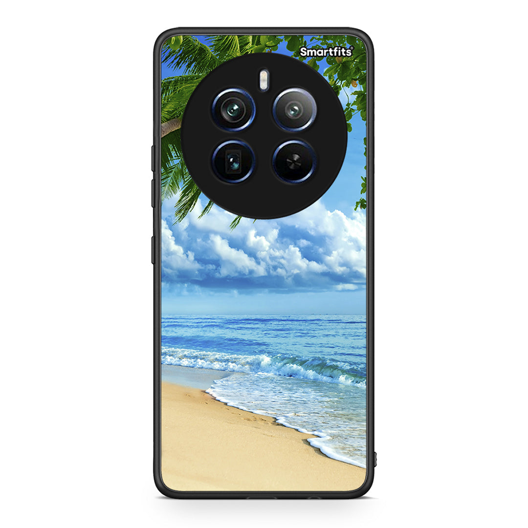 Realme 12 Pro 5G / 12 Pro+ Beautiful Beach θήκη από τη Smartfits με σχέδιο στο πίσω μέρος και μαύρο περίβλημα | Smartphone case with colorful back and black bezels by Smartfits