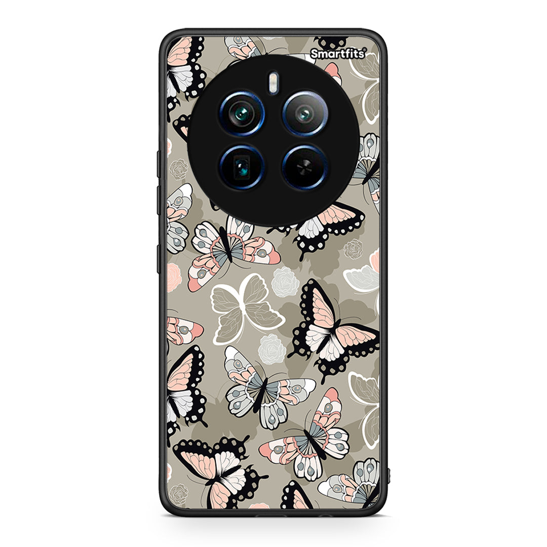 135 - Realme 12 Pro 5G / 12 Pro+ Butterflies Boho case, cover, bumper