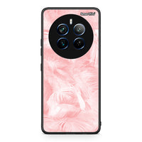 Thumbnail for 33 - Realme 12 Pro 5G / 12 Pro+ Pink Feather Boho case, cover, bumper