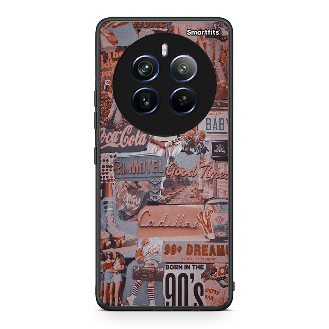 Realme 12 Pro 5G / 12 Pro+ Born In 90s θήκη από τη Smartfits με σχέδιο στο πίσω μέρος και μαύρο περίβλημα | Smartphone case with colorful back and black bezels by Smartfits