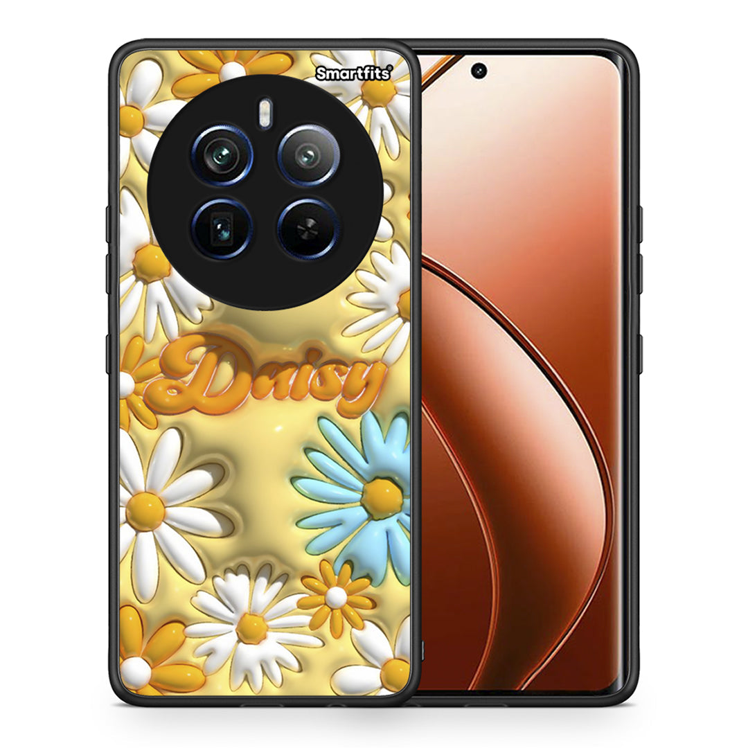 Θήκη Realme 12 Pro 5G / 12 Pro+ Bubble Daisies από τη Smartfits με σχέδιο στο πίσω μέρος και μαύρο περίβλημα | Realme 12 Pro 5G / 12 Pro+ Bubble Daisies case with colorful back and black bezels