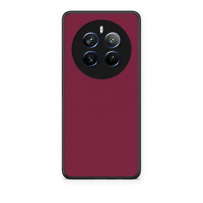 Θήκη Realme 12 Pro 5G / 12 Pro+ Burgundy από τη Smartfits με σχέδιο στο πίσω μέρος και μαύρο περίβλημα | Realme 12 Pro 5G / 12 Pro+ Burgundy case with colorful back and black bezels