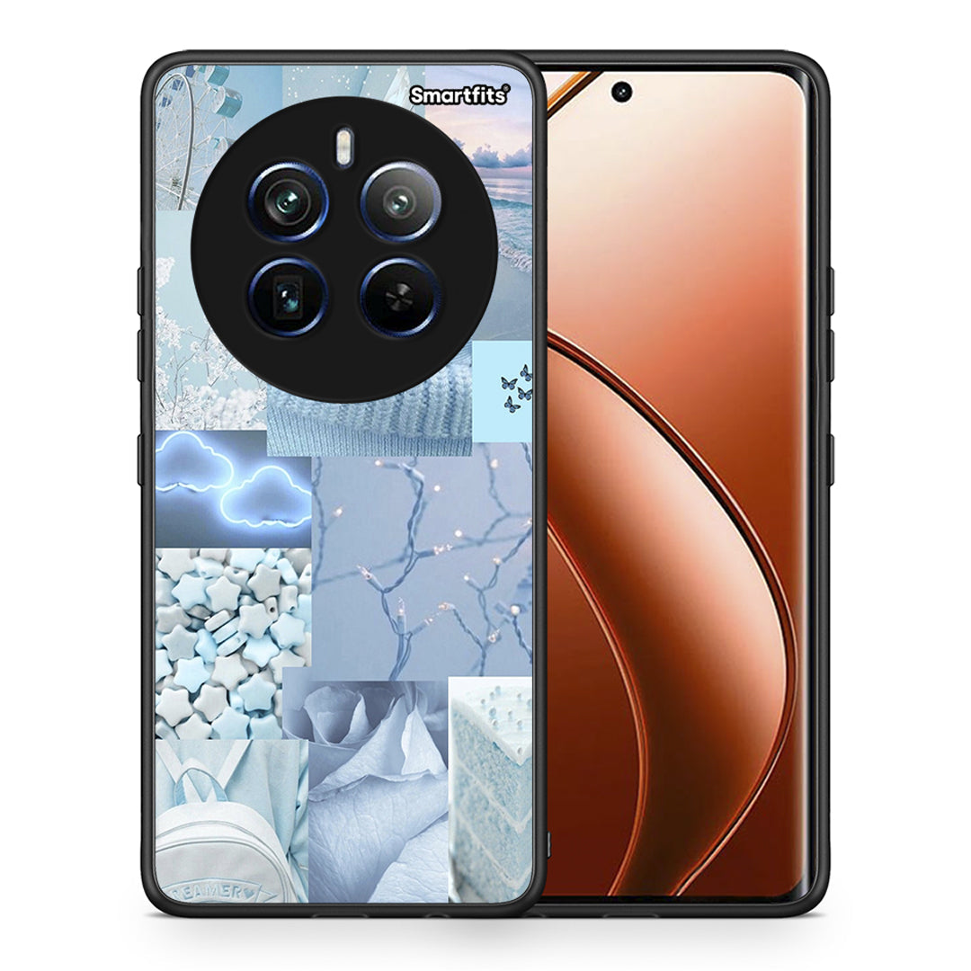 Θήκη Realme 12 Pro 5G / 12 Pro+ Ciel Aesthetic Collage από τη Smartfits με σχέδιο στο πίσω μέρος και μαύρο περίβλημα | Realme 12 Pro 5G / 12 Pro+ Ciel Aesthetic Collage case with colorful back and black bezels