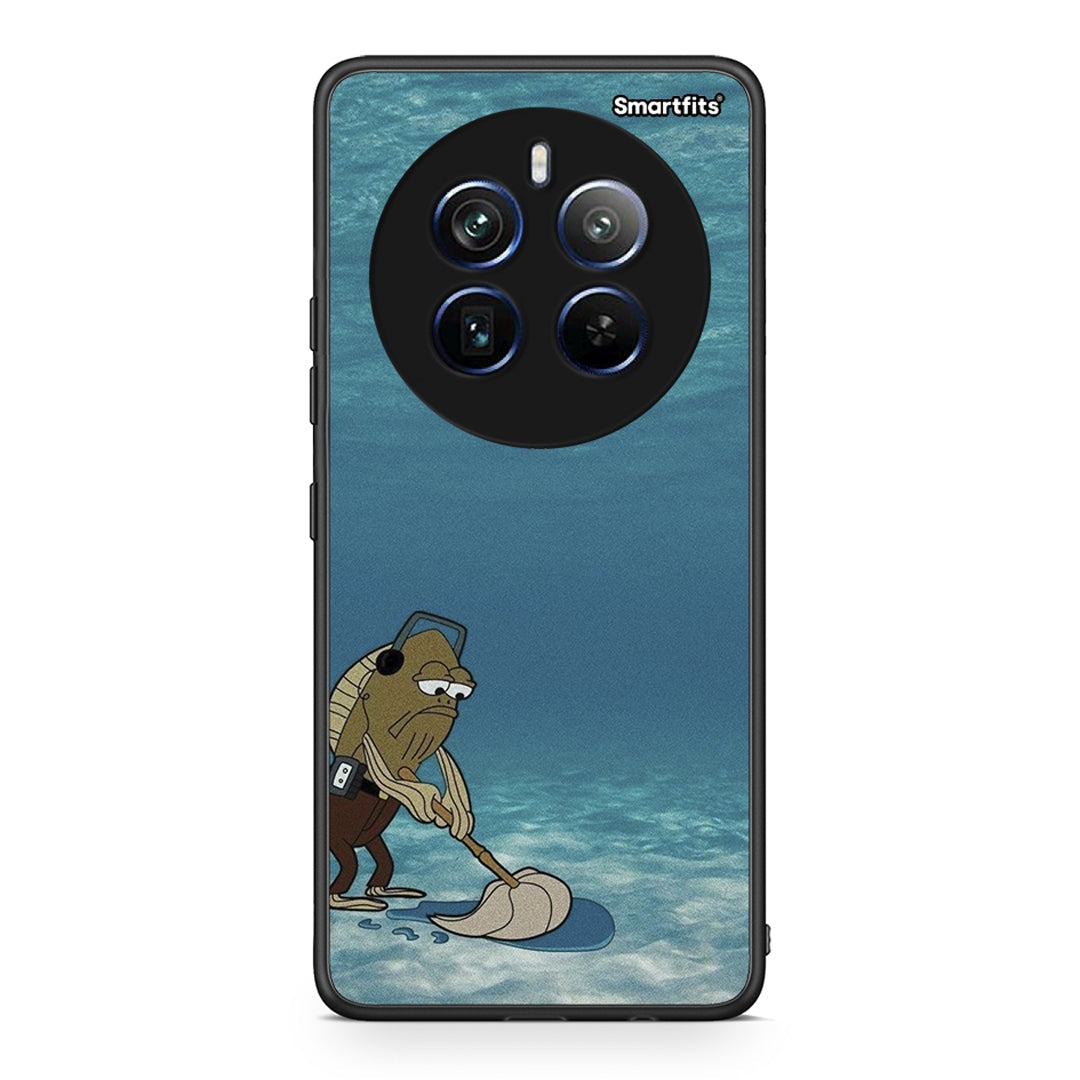 Realme 12 Pro 5G / 12 Pro+ Clean The Ocean Θήκη από τη Smartfits με σχέδιο στο πίσω μέρος και μαύρο περίβλημα | Smartphone case with colorful back and black bezels by Smartfits