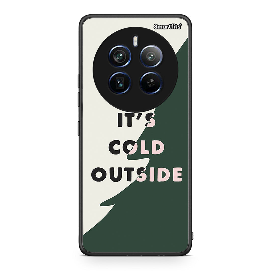Realme 12 Pro 5G / 12 Pro+ Cold Outside θήκη από τη Smartfits με σχέδιο στο πίσω μέρος και μαύρο περίβλημα | Smartphone case with colorful back and black bezels by Smartfits