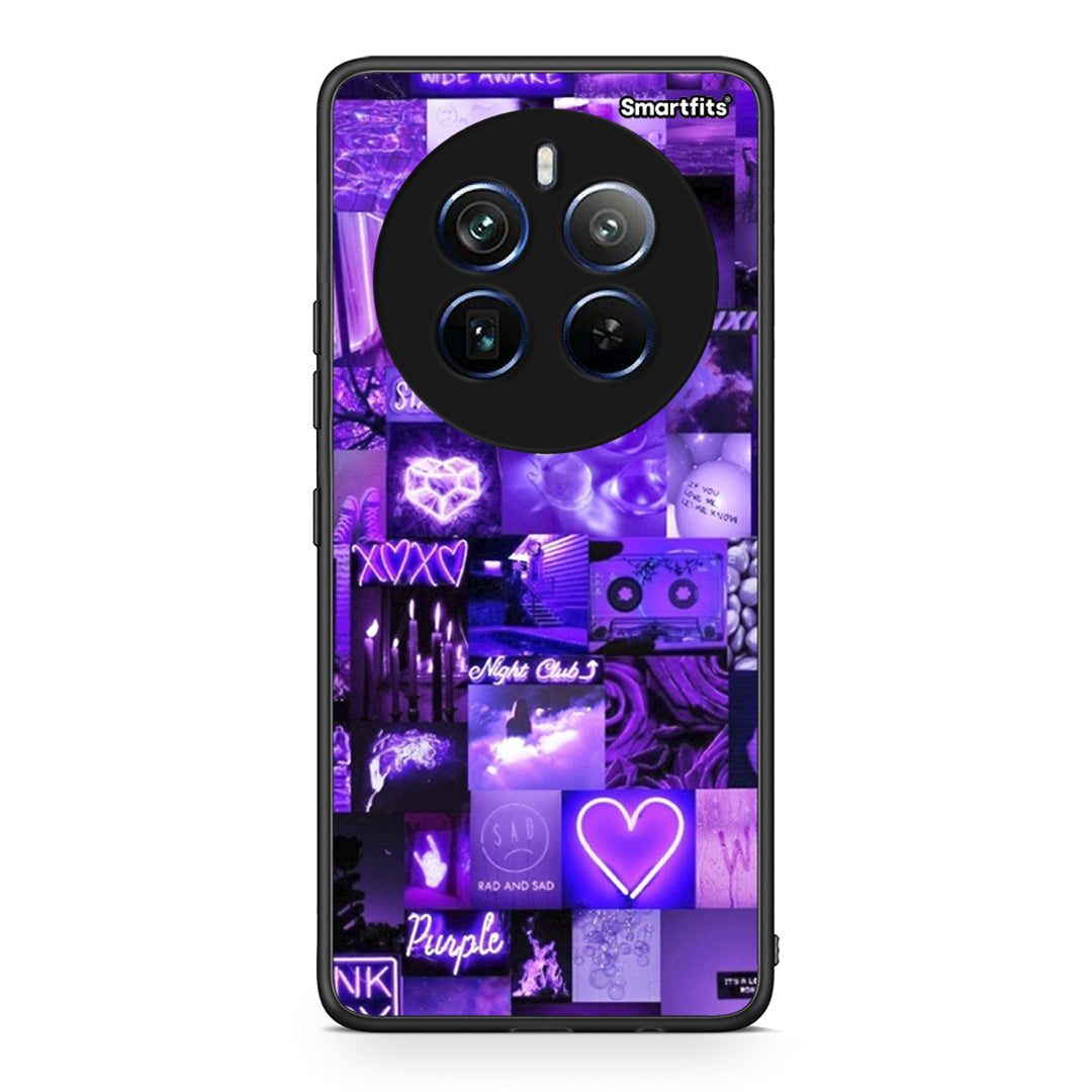 Realme 12 Pro 5G / 12 Pro+ Collage Stay Wild Θήκη Αγίου Βαλεντίνου από τη Smartfits με σχέδιο στο πίσω μέρος και μαύρο περίβλημα | Smartphone case with colorful back and black bezels by Smartfits