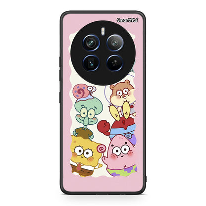 Realme 12 Pro 5G / 12 Pro+ Cute Companion θήκη από τη Smartfits με σχέδιο στο πίσω μέρος και μαύρο περίβλημα | Smartphone case with colorful back and black bezels by Smartfits