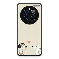 Thumbnail for Realme 12 Pro 5G / 12 Pro+ Dalmatians Love θήκη από τη Smartfits με σχέδιο στο πίσω μέρος και μαύρο περίβλημα | Smartphone case with colorful back and black bezels by Smartfits
