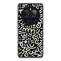 Thumbnail for Realme 12 Pro 5G / 12 Pro+ Doodle Art Θήκη από τη Smartfits με σχέδιο στο πίσω μέρος και μαύρο περίβλημα | Smartphone case with colorful back and black bezels by Smartfits