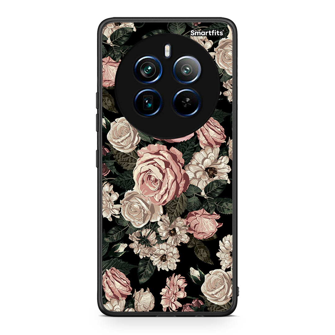 4 - Realme 12 Pro 5G / 12 Pro+ Wild Roses Flower case, cover, bumper