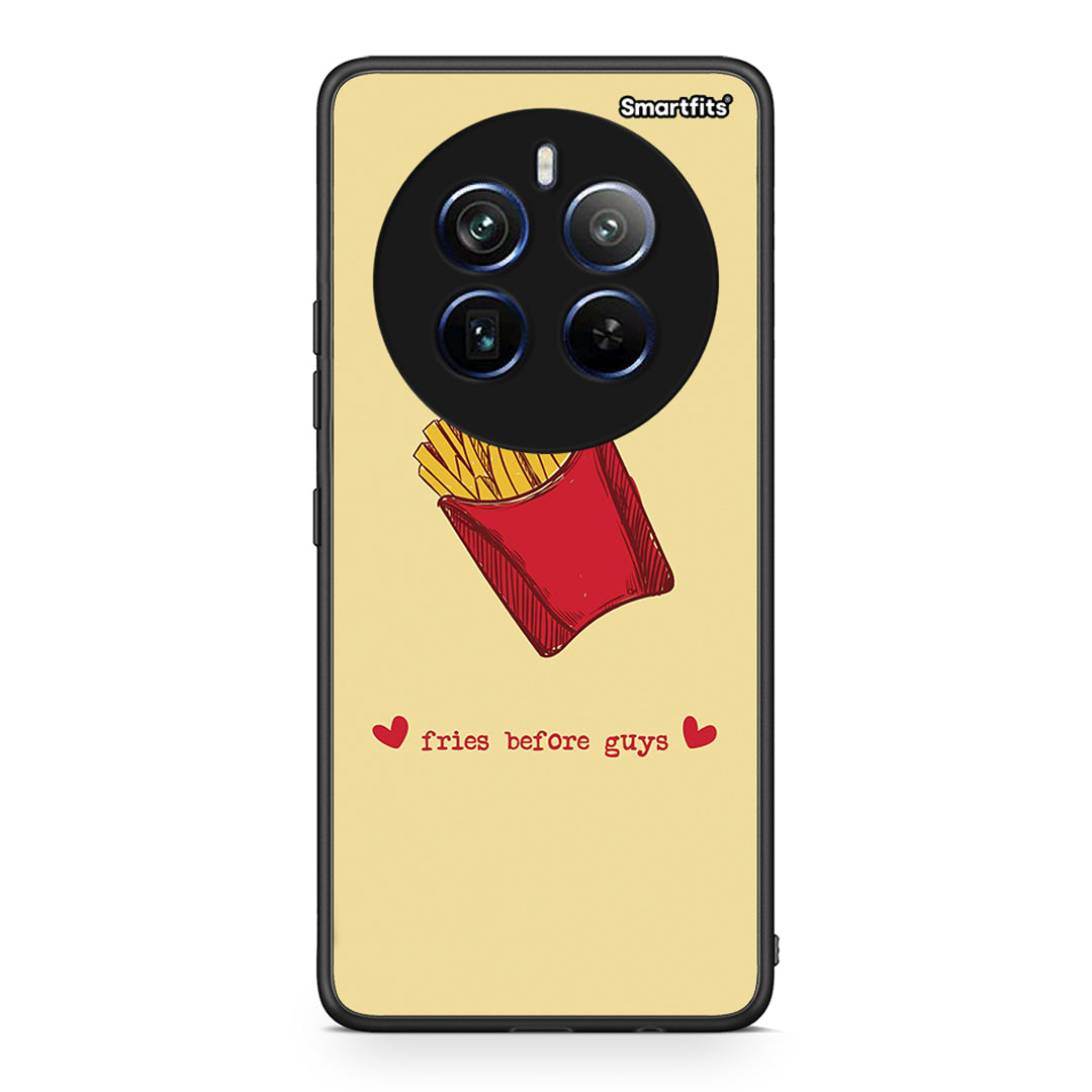 Realme 12 Pro 5G / 12 Pro+ Fries Before Guys Θήκη Αγίου Βαλεντίνου από τη Smartfits με σχέδιο στο πίσω μέρος και μαύρο περίβλημα | Smartphone case with colorful back and black bezels by Smartfits