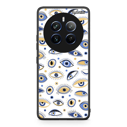 Realme 12 Pro 5G / 12 Pro+ Ftou Ftou θήκη από τη Smartfits με σχέδιο στο πίσω μέρος και μαύρο περίβλημα | Smartphone case with colorful back and black bezels by Smartfits