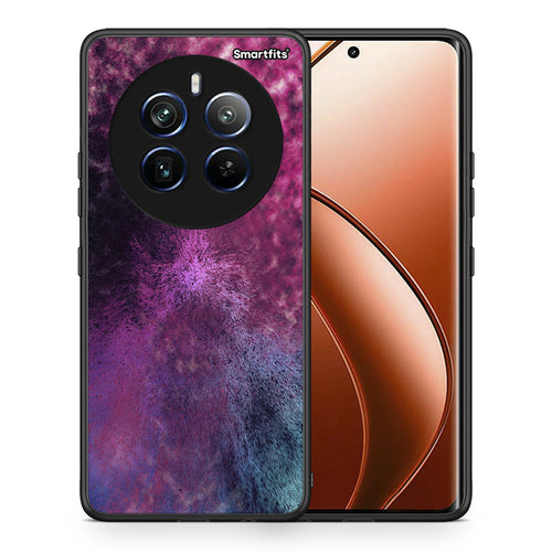 Θήκη Realme 12 Pro 5G / 12 Pro+ Aurora Galaxy από τη Smartfits με σχέδιο στο πίσω μέρος και μαύρο περίβλημα | Realme 12 Pro 5G / 12 Pro+ Aurora Galaxy case with colorful back and black bezels