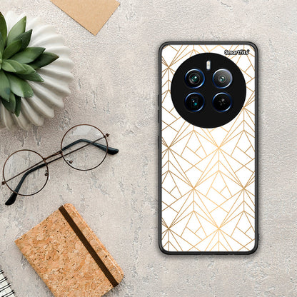 Geometric Luxury White - Realme 12 Pro 5G / 12 Pro+ θήκη
