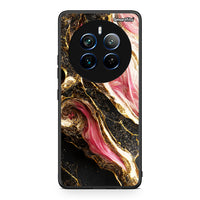 Thumbnail for Realme 12 Pro 5G / 12 Pro+ Glamorous Pink Marble θήκη από τη Smartfits με σχέδιο στο πίσω μέρος και μαύρο περίβλημα | Smartphone case with colorful back and black bezels by Smartfits
