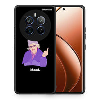 Thumbnail for Θήκη Realme 12 Pro 5G / 12 Pro+ Grandma Mood Black από τη Smartfits με σχέδιο στο πίσω μέρος και μαύρο περίβλημα | Realme 12 Pro 5G / 12 Pro+ Grandma Mood Black case with colorful back and black bezels