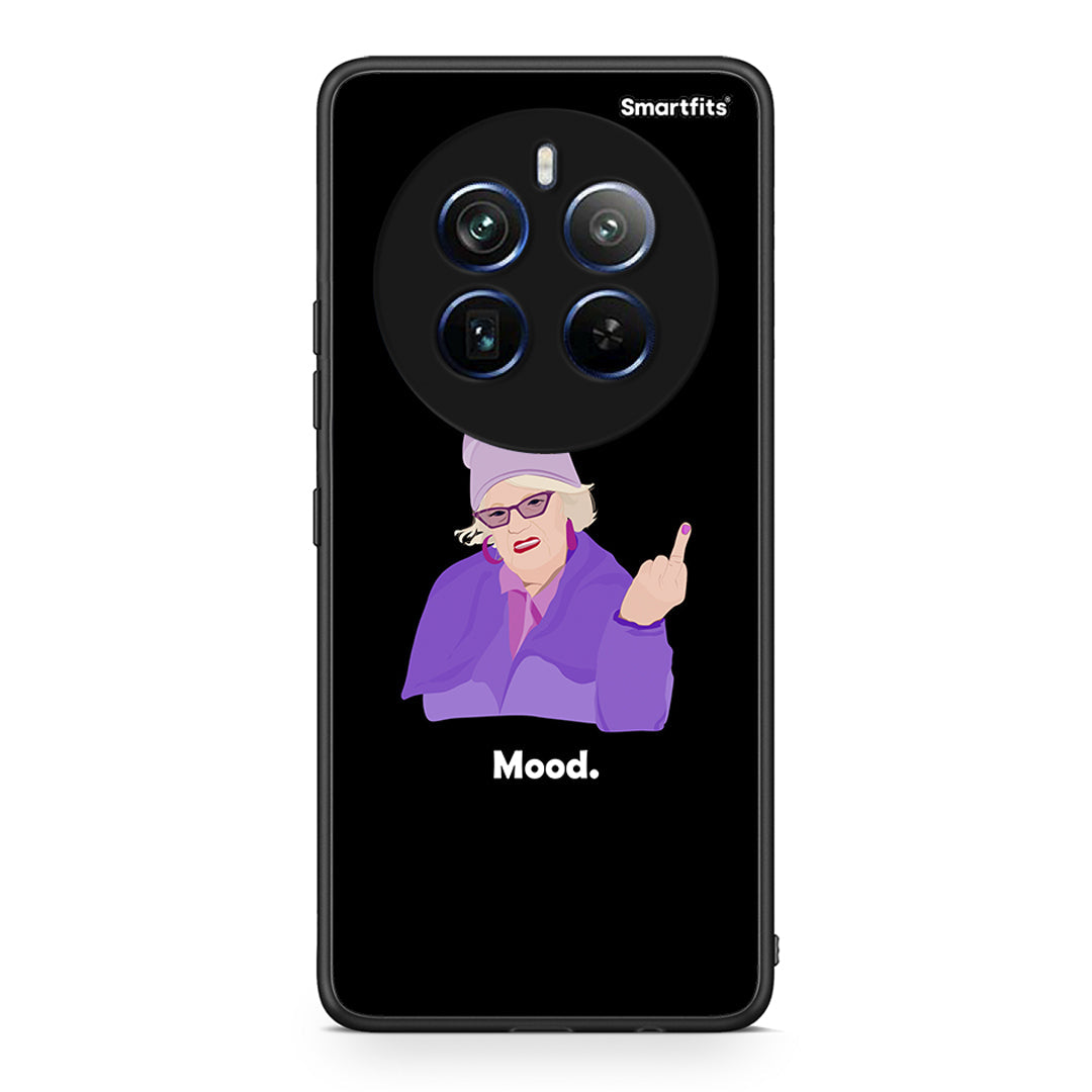 Realme 12 Pro 5G / 12 Pro+ Grandma Mood Black θήκη από τη Smartfits με σχέδιο στο πίσω μέρος και μαύρο περίβλημα | Smartphone case with colorful back and black bezels by Smartfits