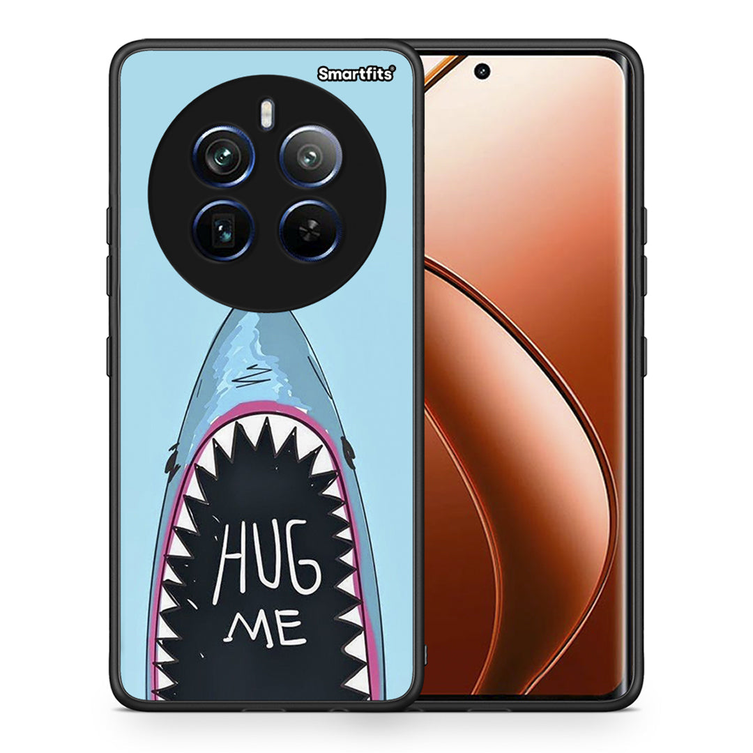 Θήκη Realme 12 Pro 5G / 12 Pro+ Hug Me από τη Smartfits με σχέδιο στο πίσω μέρος και μαύρο περίβλημα | Realme 12 Pro 5G / 12 Pro+ Hug Me case with colorful back and black bezels