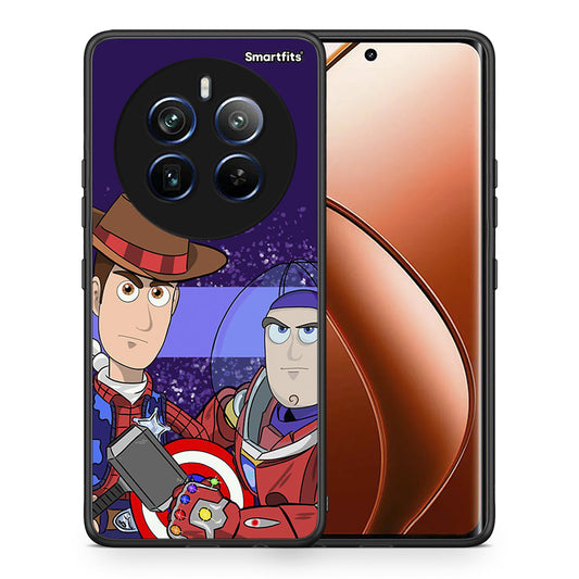Θήκη Realme 12 Pro 5G / 12 Pro+ Infinity Story από τη Smartfits με σχέδιο στο πίσω μέρος και μαύρο περίβλημα | Realme 12 Pro 5G / 12 Pro+ Infinity Story case with colorful back and black bezels