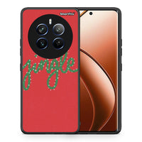 Thumbnail for Θήκη Realme 12 Pro 5G / 12 Pro+ Jingle Xmas από τη Smartfits με σχέδιο στο πίσω μέρος και μαύρο περίβλημα | Realme 12 Pro 5G / 12 Pro+ Jingle Xmas case with colorful back and black bezels