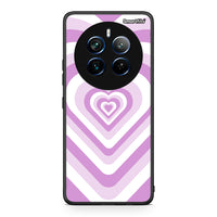 Thumbnail for Realme 12 Pro 5G / 12 Pro+ Lilac Hearts θήκη από τη Smartfits με σχέδιο στο πίσω μέρος και μαύρο περίβλημα | Smartphone case with colorful back and black bezels by Smartfits