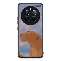 Thumbnail for Realme 12 Pro 5G / 12 Pro+ Lion Love 2 Θήκη Αγίου Βαλεντίνου από τη Smartfits με σχέδιο στο πίσω μέρος και μαύρο περίβλημα | Smartphone case with colorful back and black bezels by Smartfits