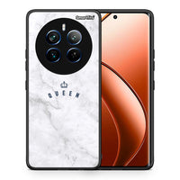 Thumbnail for Θήκη Realme 12 Pro 5G / 12 Pro+ Queen Marble από τη Smartfits με σχέδιο στο πίσω μέρος και μαύρο περίβλημα | Realme 12 Pro 5G / 12 Pro+ Queen Marble case with colorful back and black bezels