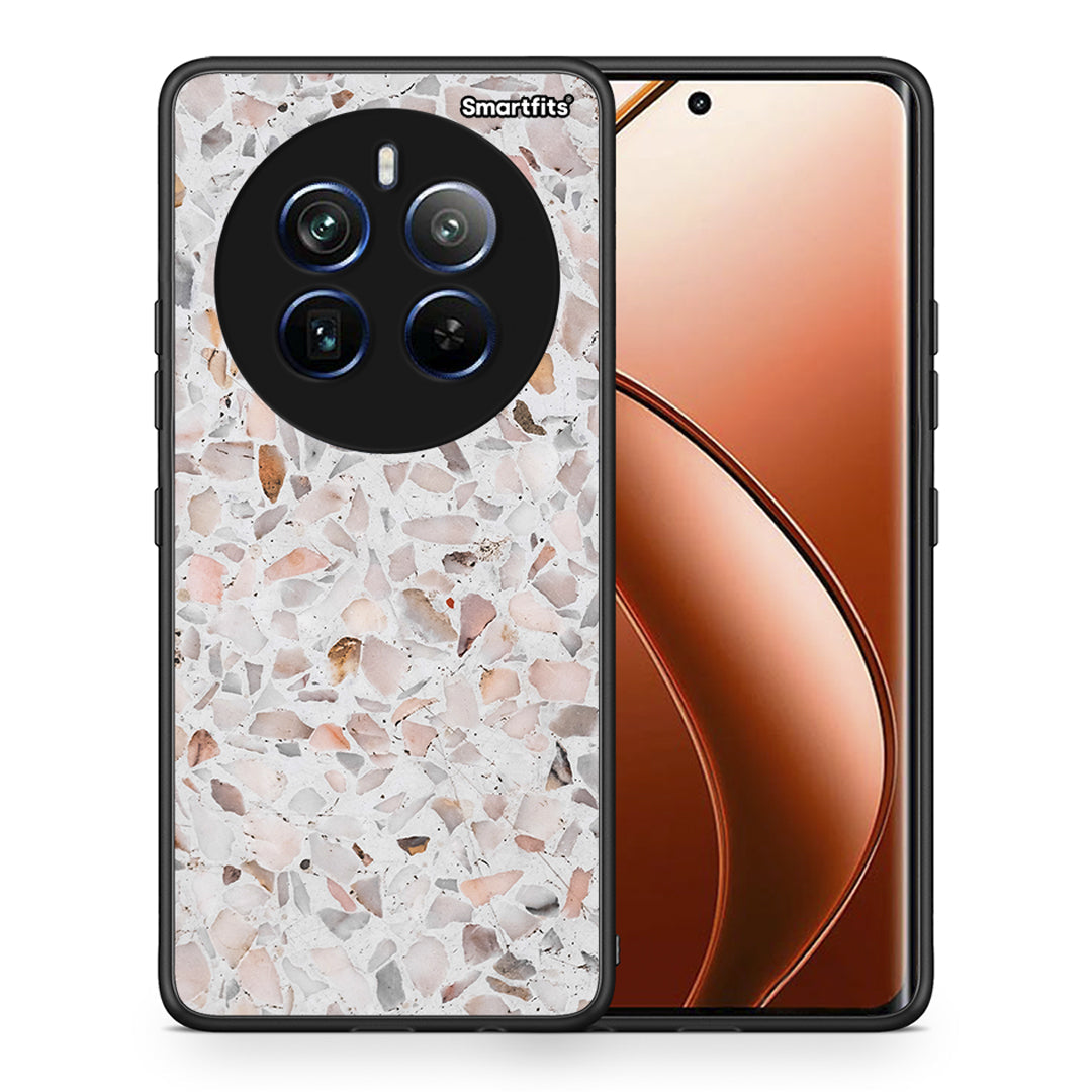 Θήκη Realme 12 Pro 5G / 12 Pro+ Marble Terrazzo από τη Smartfits με σχέδιο στο πίσω μέρος και μαύρο περίβλημα | Realme 12 Pro 5G / 12 Pro+ Marble Terrazzo case with colorful back and black bezels