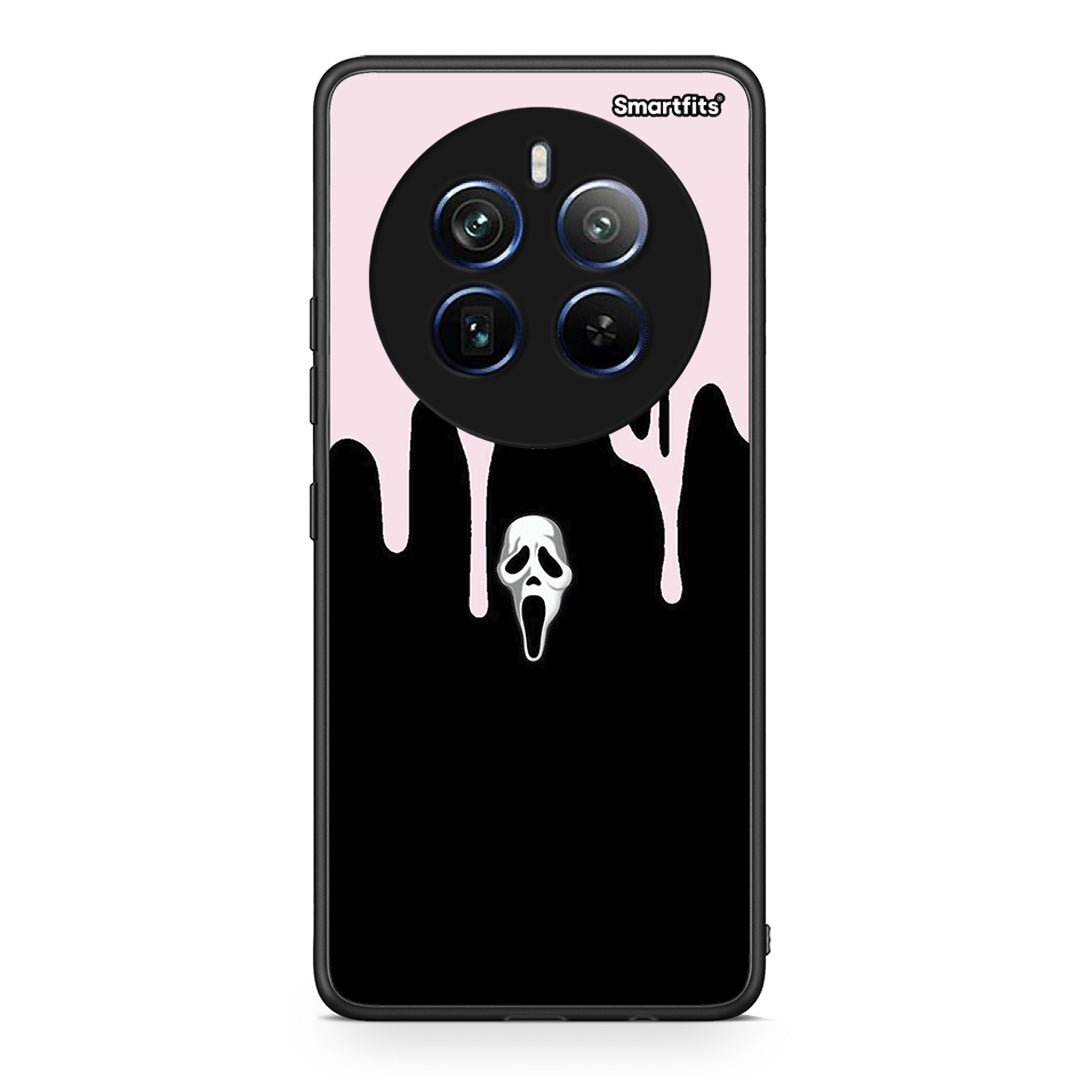 Realme 12 Pro 5G / 12 Pro+ Melting Halloween Mask Θήκη από τη Smartfits με σχέδιο στο πίσω μέρος και μαύρο περίβλημα | Smartphone case with colorful back and black bezels by Smartfits