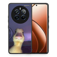 Thumbnail for Θήκη Realme 12 Pro 5G / 12 Pro+ Meme Duck από τη Smartfits με σχέδιο στο πίσω μέρος και μαύρο περίβλημα | Realme 12 Pro 5G / 12 Pro+ Meme Duck case with colorful back and black bezels