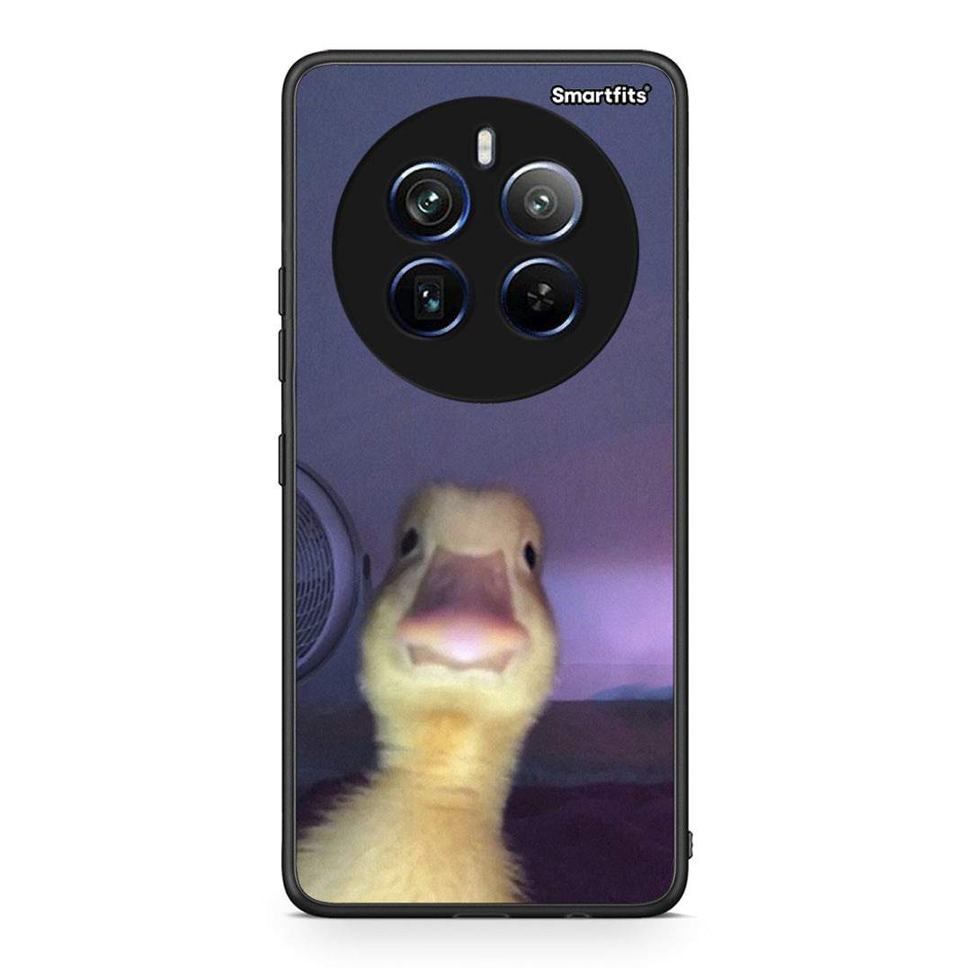 Realme 12 Pro 5G / 12 Pro+ Meme Duck θήκη από τη Smartfits με σχέδιο στο πίσω μέρος και μαύρο περίβλημα | Smartphone case with colorful back and black bezels by Smartfits