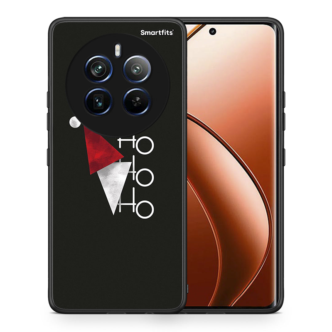 Θήκη Realme 12 Pro 5G / 12 Pro+ Minimal Christmas από τη Smartfits με σχέδιο στο πίσω μέρος και μαύρο περίβλημα | Realme 12 Pro 5G / 12 Pro+ Minimal Christmas case with colorful back and black bezels