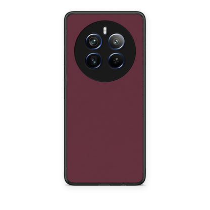Θήκη Realme 12 Pro 5G / 12 Pro+ Muted Burgundy από τη Smartfits με σχέδιο στο πίσω μέρος και μαύρο περίβλημα | Realme 12 Pro 5G / 12 Pro+ Muted Burgundy case with colorful back and black bezels