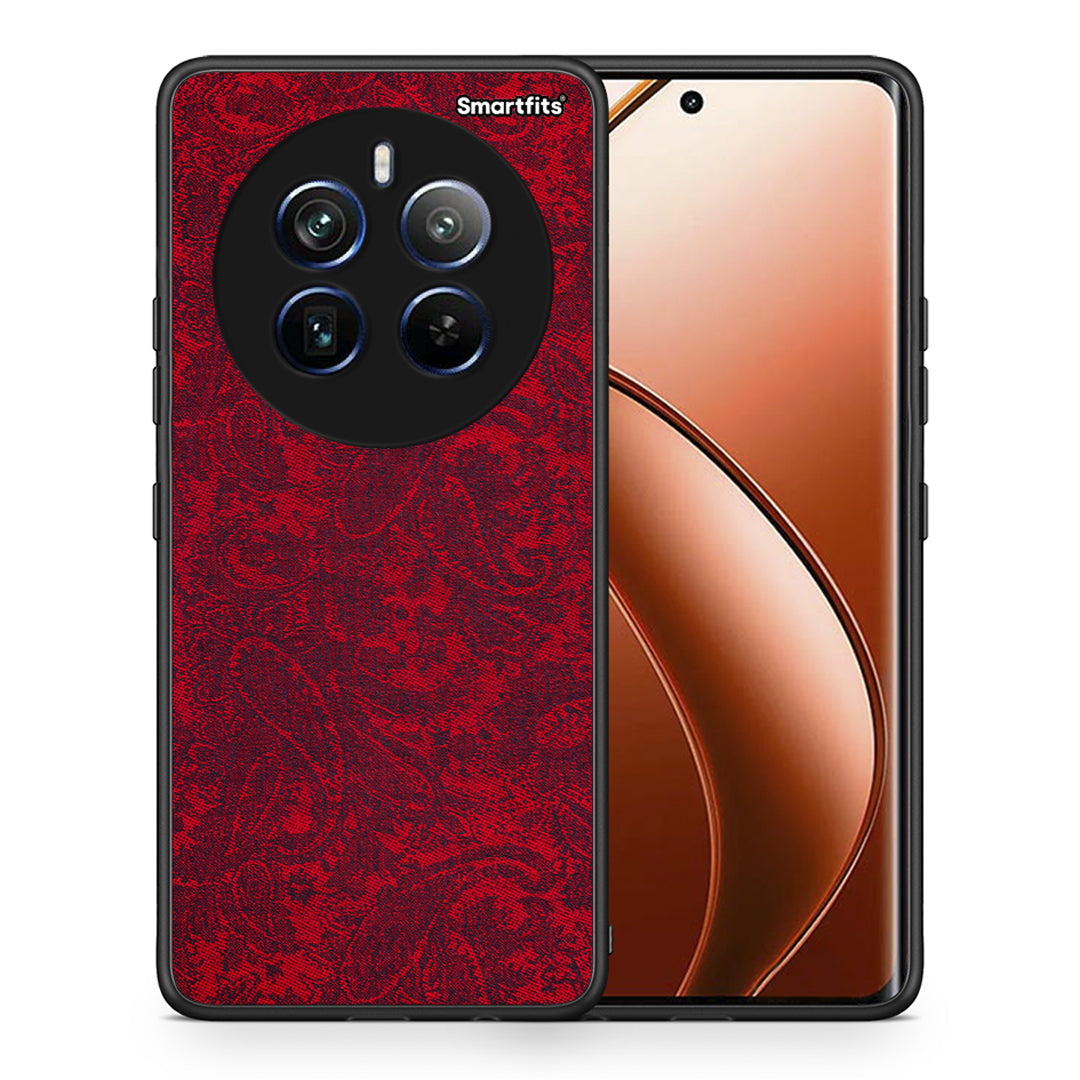 Θήκη Realme 12 Pro 5G / 12 Pro+ Paisley Cashmere από τη Smartfits με σχέδιο στο πίσω μέρος και μαύρο περίβλημα | Realme 12 Pro 5G / 12 Pro+ Paisley Cashmere case with colorful back and black bezels