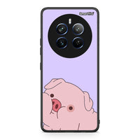 Thumbnail for Realme 12 Pro 5G / 12 Pro+ Pig Love 2 Θήκη Αγίου Βαλεντίνου από τη Smartfits με σχέδιο στο πίσω μέρος και μαύρο περίβλημα | Smartphone case with colorful back and black bezels by Smartfits