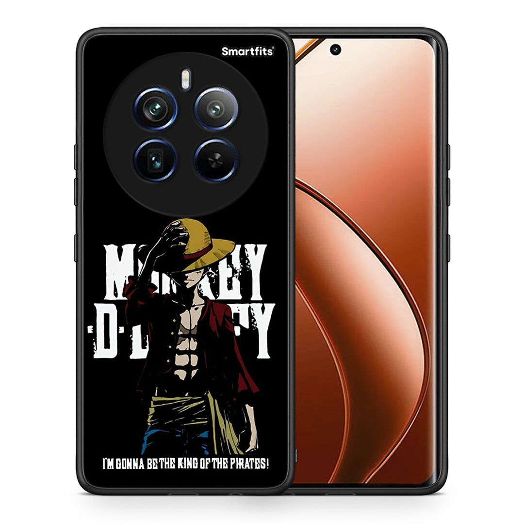 Θήκη Realme 12 Pro 5G / 12 Pro+ Pirate King από τη Smartfits με σχέδιο στο πίσω μέρος και μαύρο περίβλημα | Realme 12 Pro 5G / 12 Pro+ Pirate King case with colorful back and black bezels