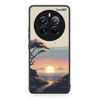 Thumbnail for Realme 12 Pro 5G / 12 Pro+ Pixel Sunset Θήκη από τη Smartfits με σχέδιο στο πίσω μέρος και μαύρο περίβλημα | Smartphone case with colorful back and black bezels by Smartfits