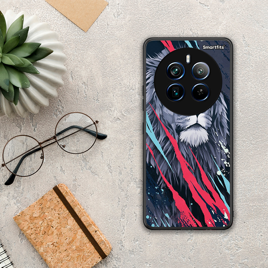 PopArt Lion Designer - Realme 12 Pro 5G / 12 Pro+ θήκη