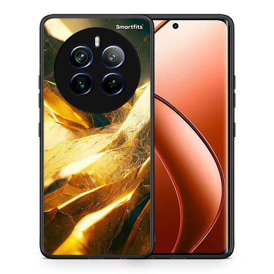 Θήκη Realme 12 Pro 5G / 12 Pro+ Real Gold από τη Smartfits με σχέδιο στο πίσω μέρος και μαύρο περίβλημα | Realme 12 Pro 5G / 12 Pro+ Real Gold case with colorful back and black bezels