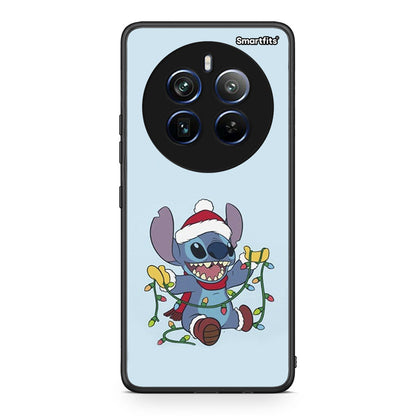 Realme 12 Pro 5G / 12 Pro+ Santa Stich θήκη από τη Smartfits με σχέδιο στο πίσω μέρος και μαύρο περίβλημα | Smartphone case with colorful back and black bezels by Smartfits
