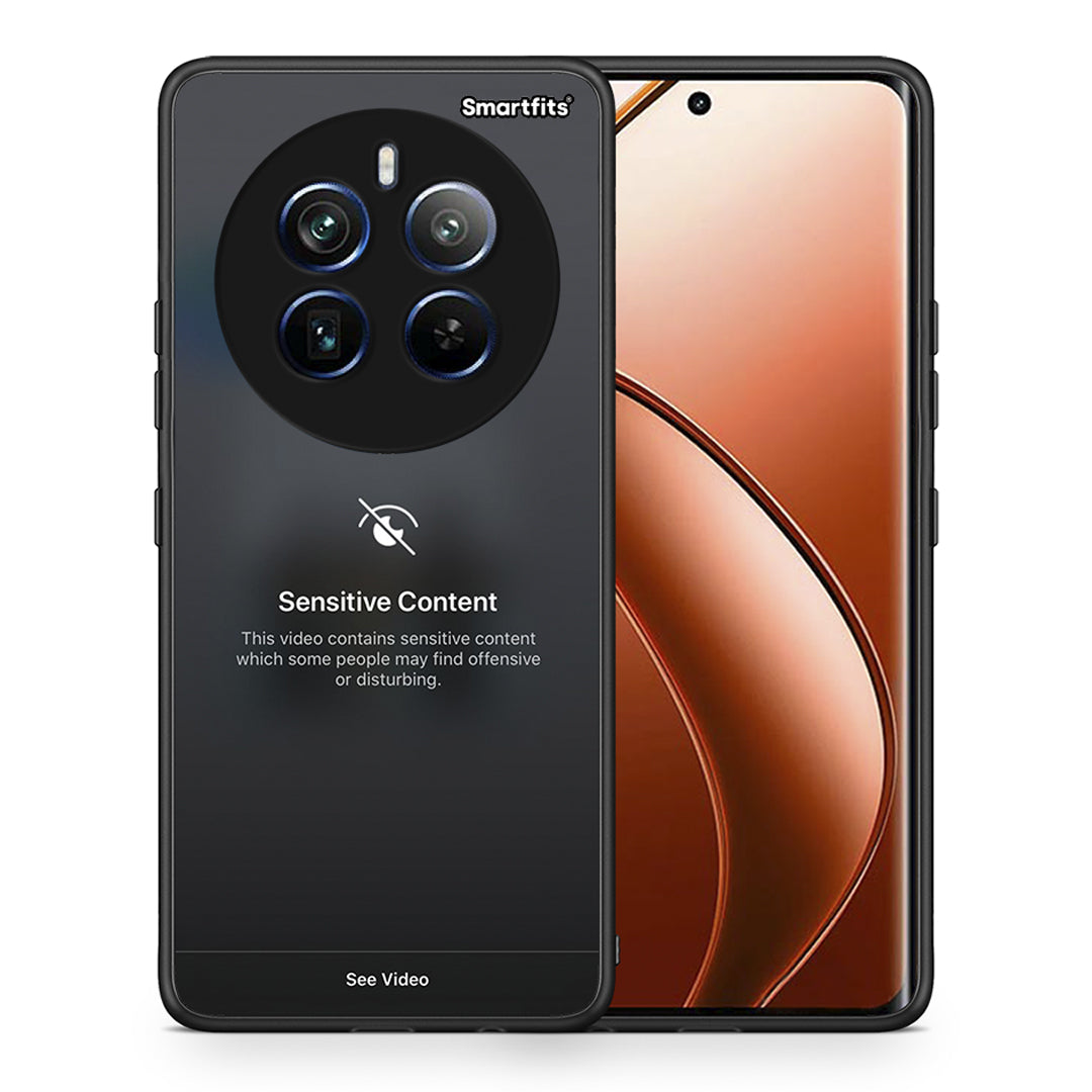 Θήκη Realme 12 Pro 5G / 12 Pro+ Sensitive Content από τη Smartfits με σχέδιο στο πίσω μέρος και μαύρο περίβλημα | Realme 12 Pro 5G / 12 Pro+ Sensitive Content case with colorful back and black bezels