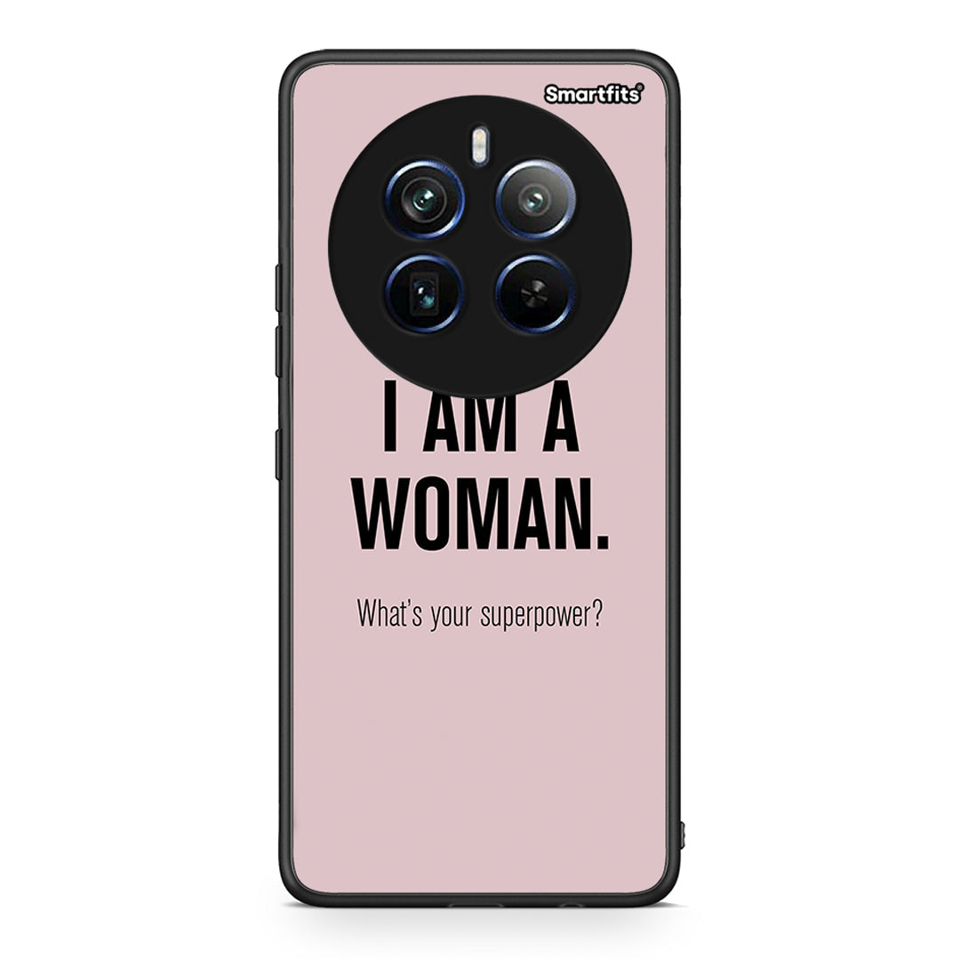 Realme 12 Pro 5G / 12 Pro+ Superpower Woman θήκη από τη Smartfits με σχέδιο στο πίσω μέρος και μαύρο περίβλημα | Smartphone case with colorful back and black bezels by Smartfits