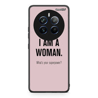 Thumbnail for Realme 12 Pro 5G / 12 Pro+ Superpower Woman θήκη από τη Smartfits με σχέδιο στο πίσω μέρος και μαύρο περίβλημα | Smartphone case with colorful back and black bezels by Smartfits