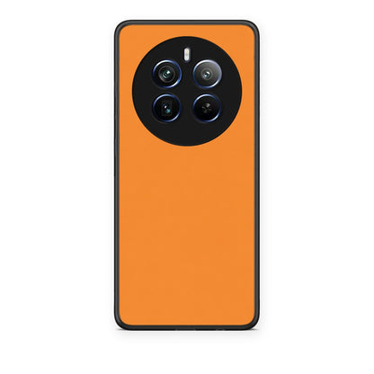 Θήκη Realme 12 Pro 5G / 12 Pro+ Tangerine Orange από τη Smartfits με σχέδιο στο πίσω μέρος και μαύρο περίβλημα | Realme 12 Pro 5G / 12 Pro+ Tangerine Orange case with colorful back and black bezels