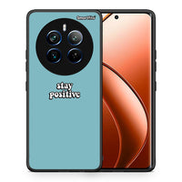 Thumbnail for Θήκη Realme 12 Pro 5G / 12 Pro+ Positive Text από τη Smartfits με σχέδιο στο πίσω μέρος και μαύρο περίβλημα | Realme 12 Pro 5G / 12 Pro+ Positive Text case with colorful back and black bezels