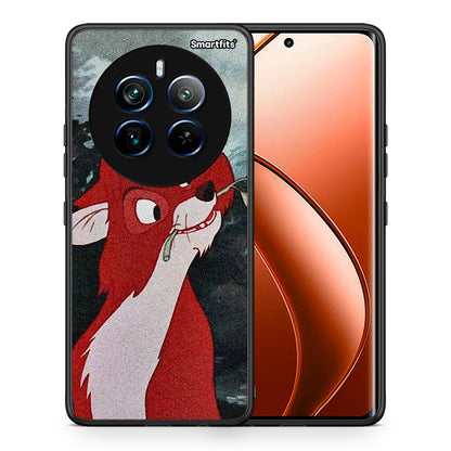 Θήκη Realme 12 Pro 5G / 12 Pro+ Tod And Vixey Love 1 από τη Smartfits με σχέδιο στο πίσω μέρος και μαύρο περίβλημα | Realme 12 Pro 5G / 12 Pro+ Tod And Vixey Love 1 case with colorful back and black bezels