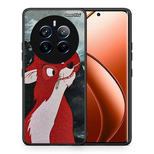 Θήκη Realme 12 Pro 5G / 12 Pro+ Tod And Vixey Love 1 από τη Smartfits με σχέδιο στο πίσω μέρος και μαύρο περίβλημα | Realme 12 Pro 5G / 12 Pro+ Tod And Vixey Love 1 case with colorful back and black bezels